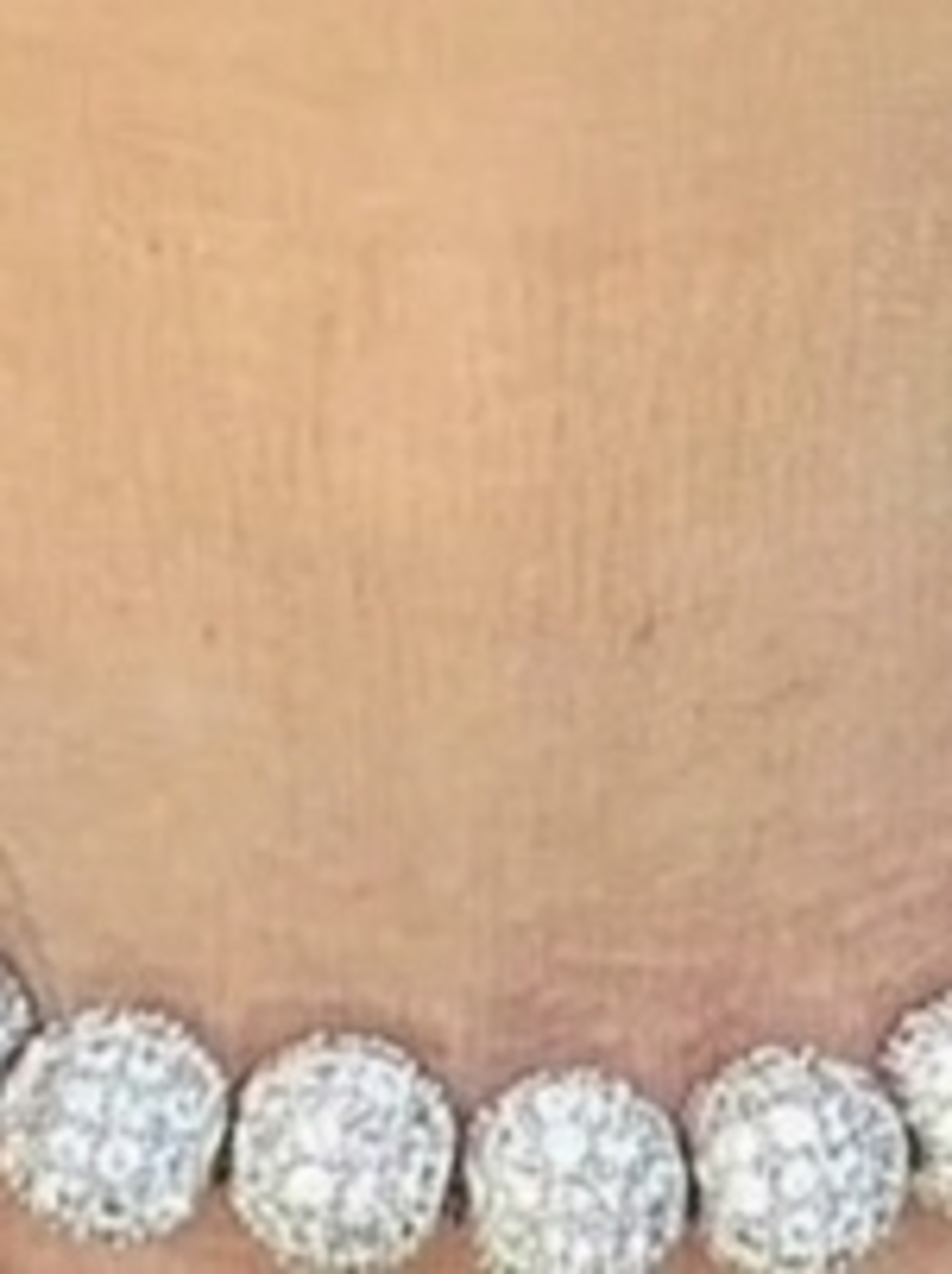 Rock Star In ROME Vintage Silver Pave Italian  Beads  Choker